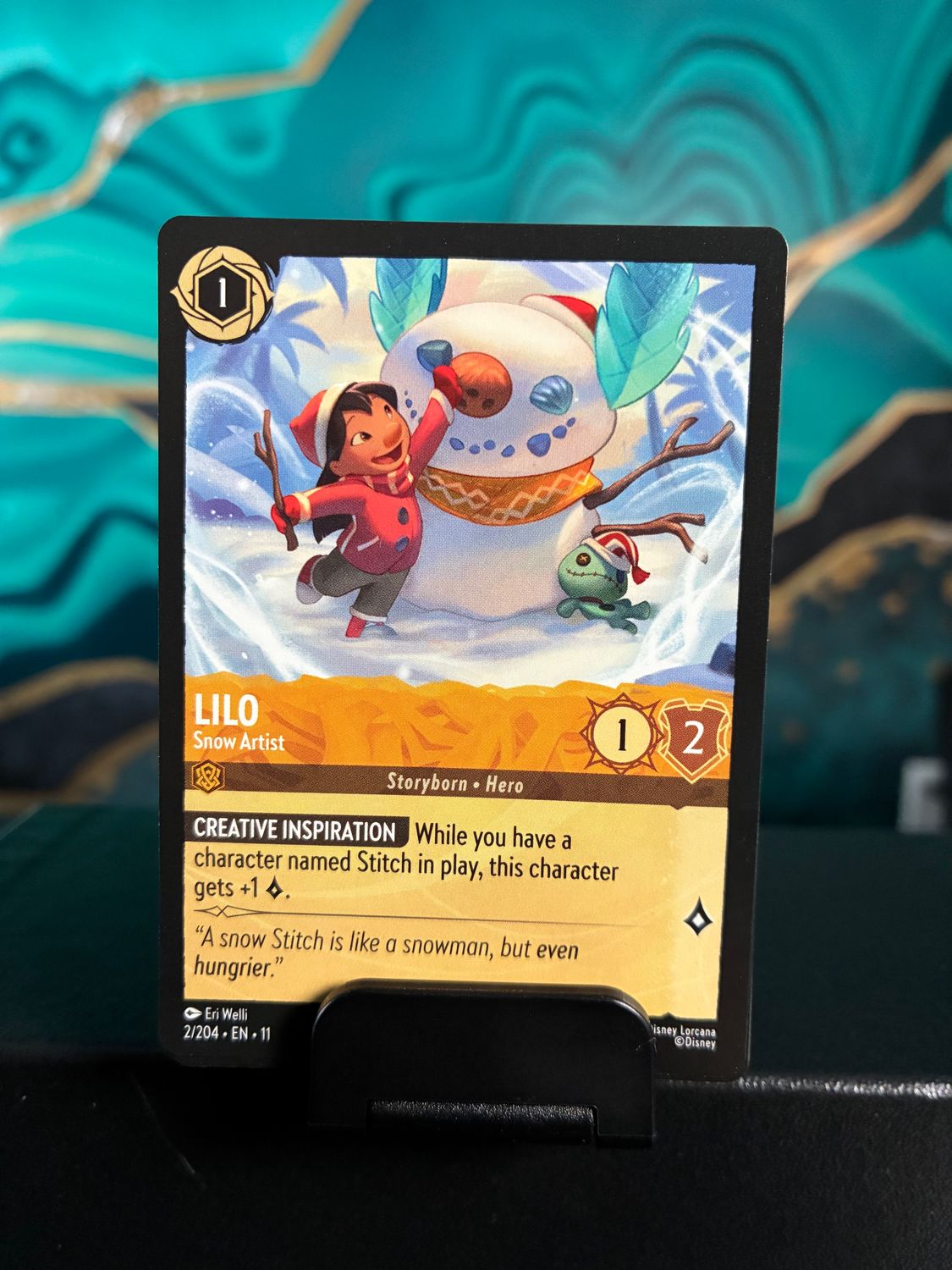 Lilo - Snow Artist  2  (WNS)