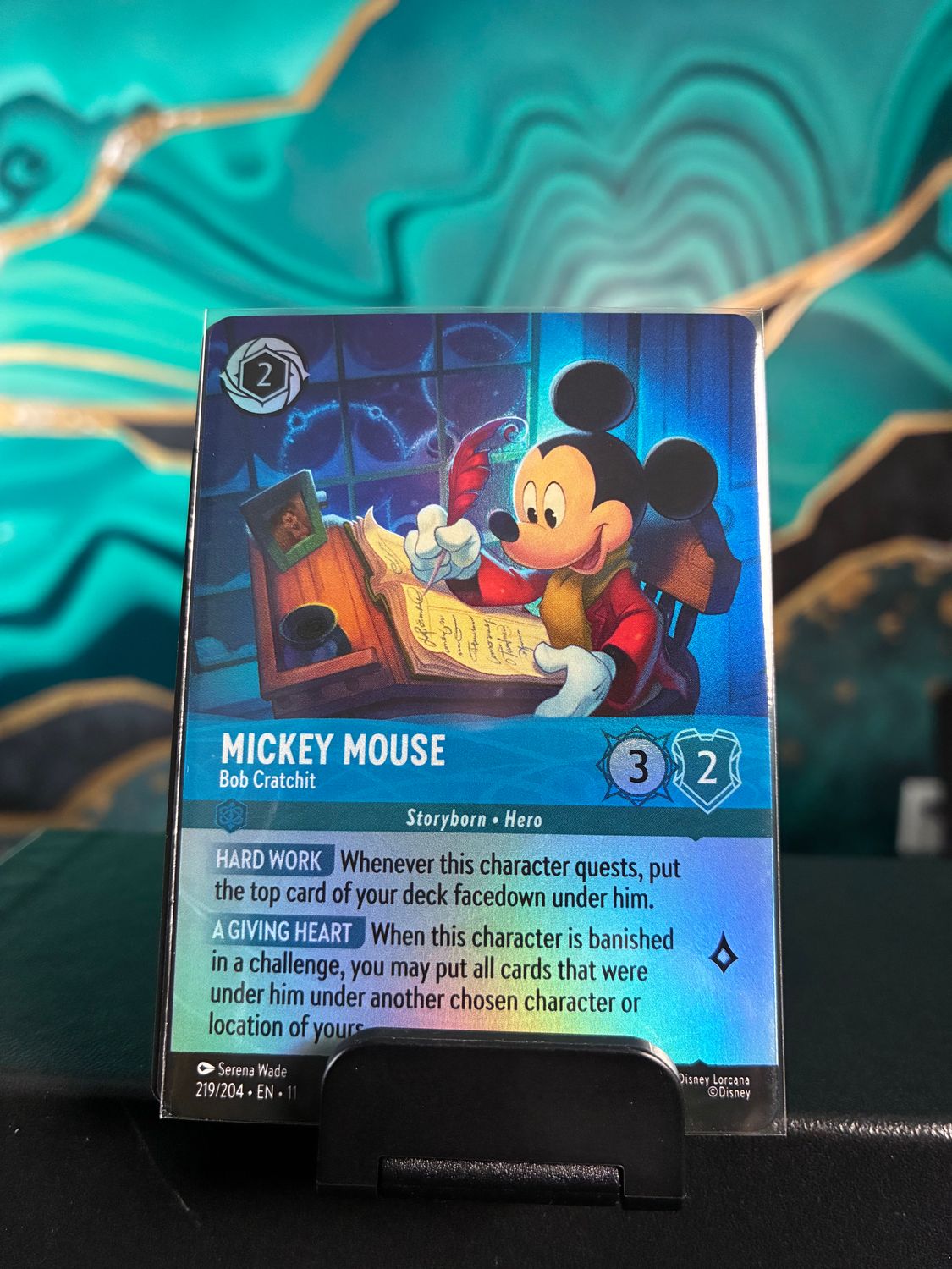 Mickey Mouse - Bob Cratchit  219  (WNS)(EPIC)