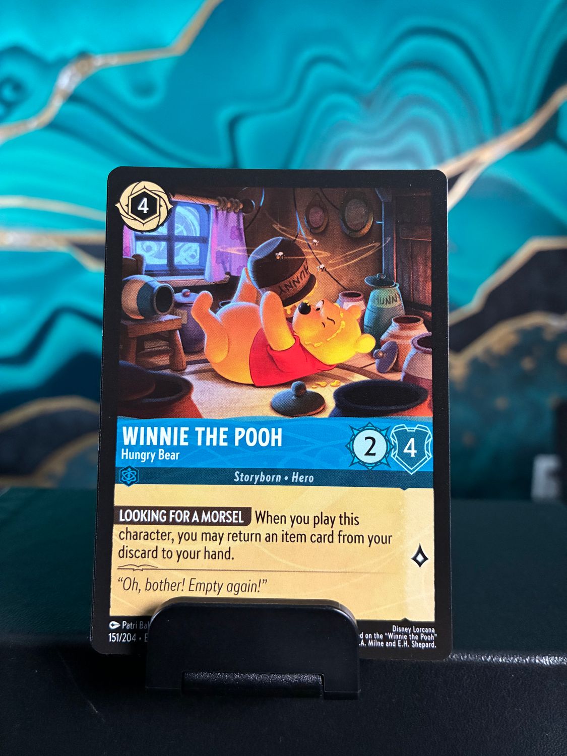 Winnie the Pooh - Hungry Bear  151  (WNS)
