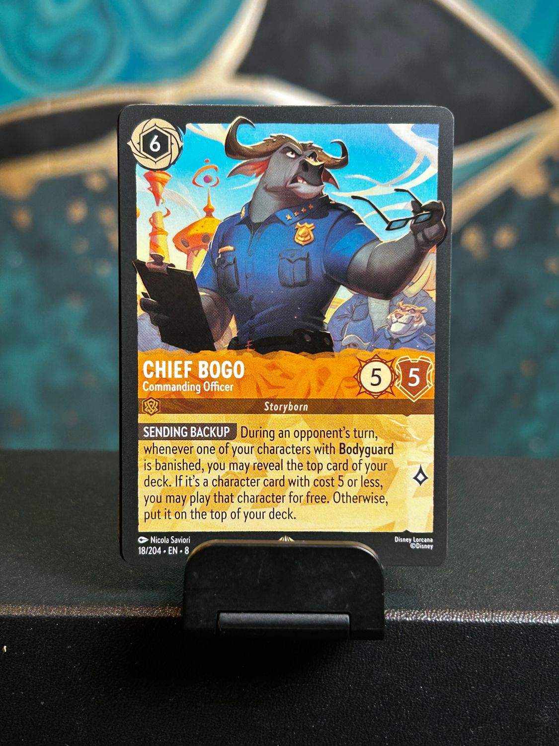Chief Bogo - Commanding Officer  18/204 (ROJ)