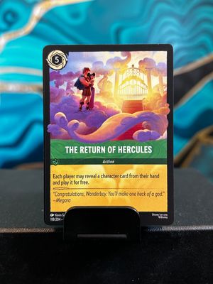 The Return of Hercules  118 (ARI)