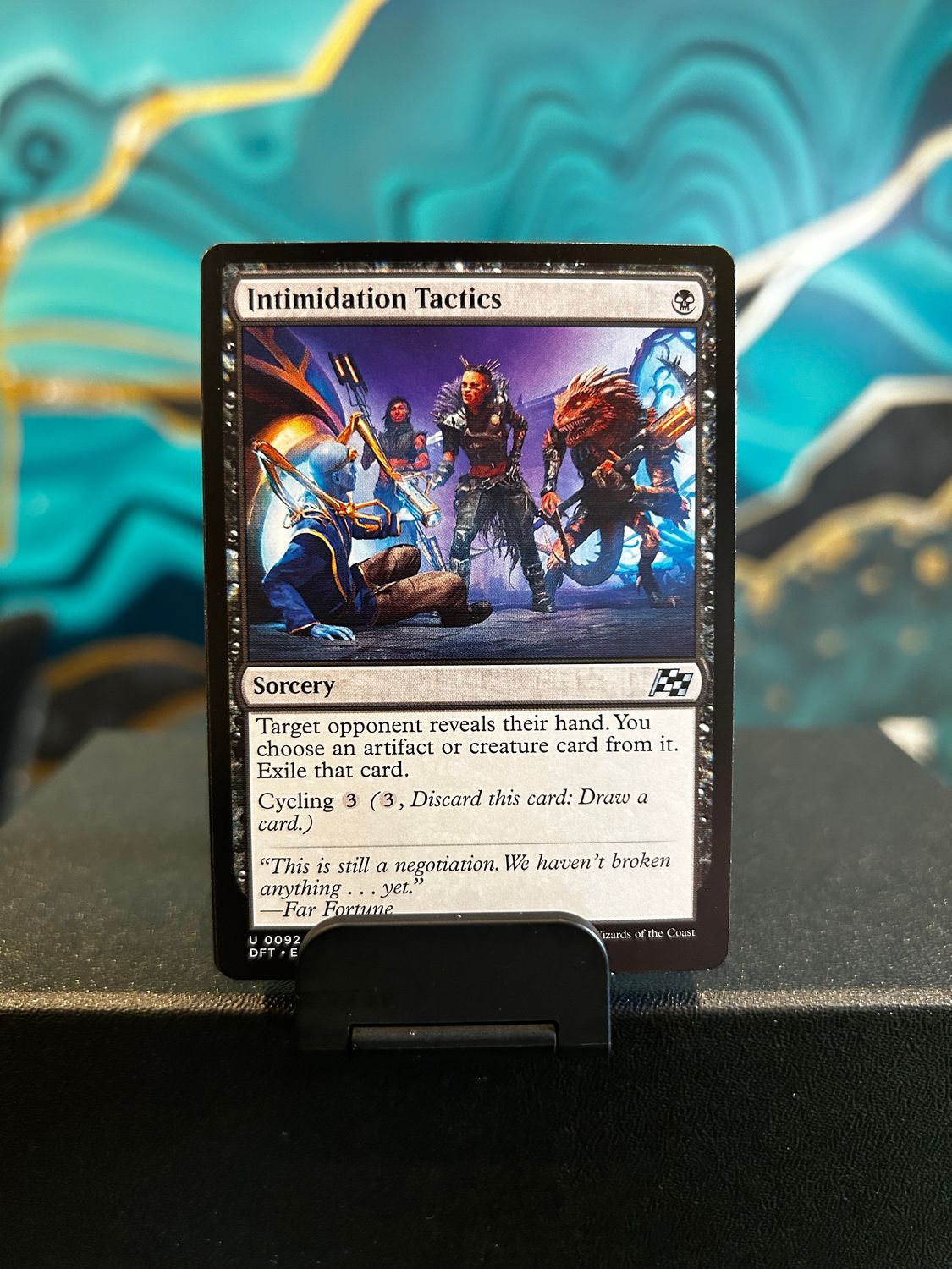 Intimidation Tactics  (DFT)