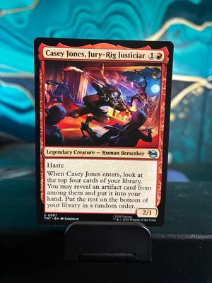 Casey Jones, Jury-Rig Justiciar  (TMT)