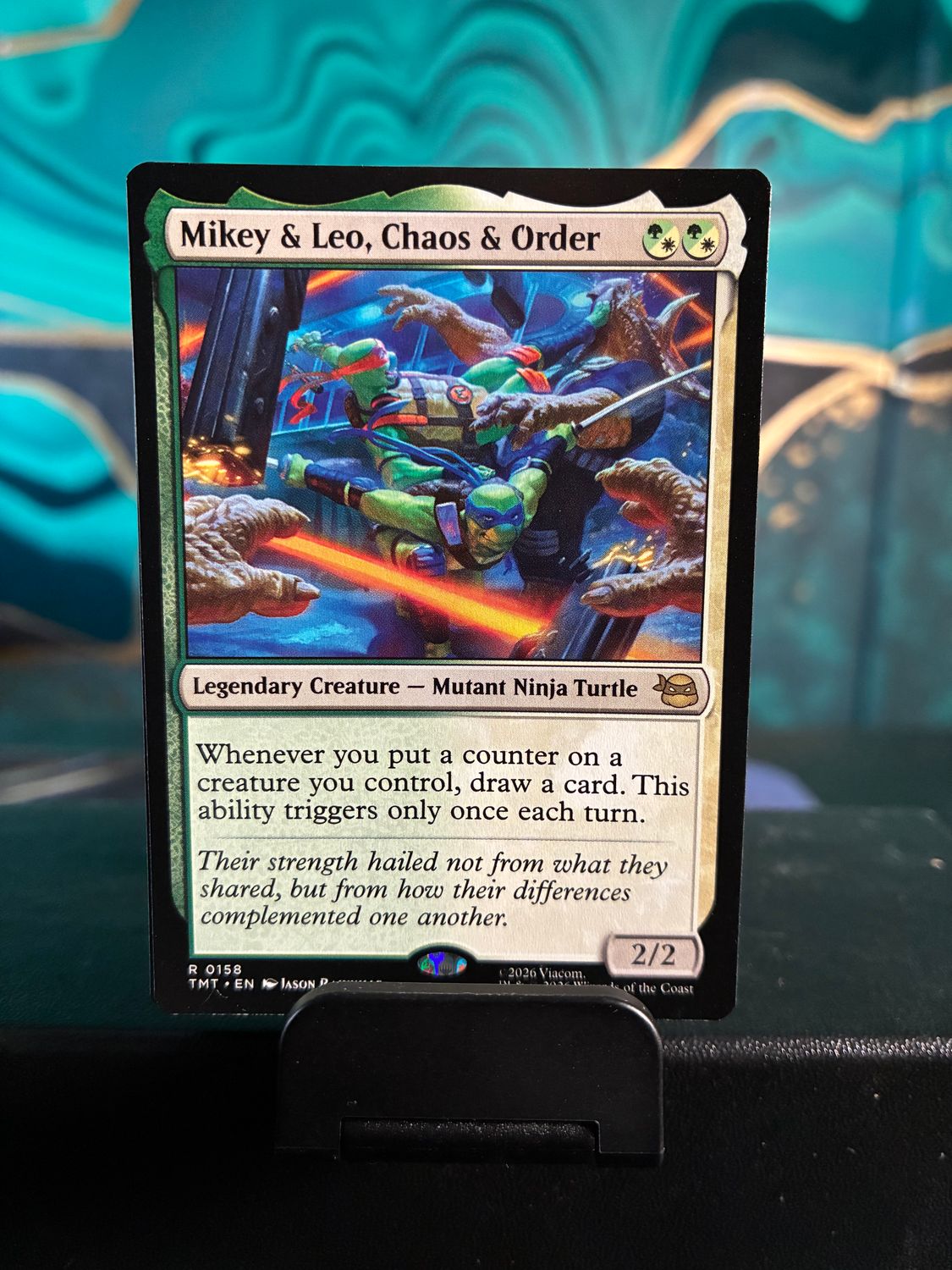 Mikey &amp; Leo, Chaos &amp; Order  (TMT)