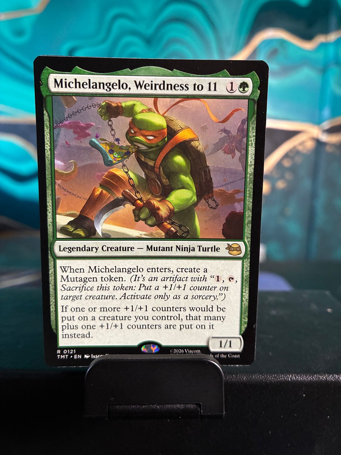 Michelangelo, Weirdness to 11  (TMT)