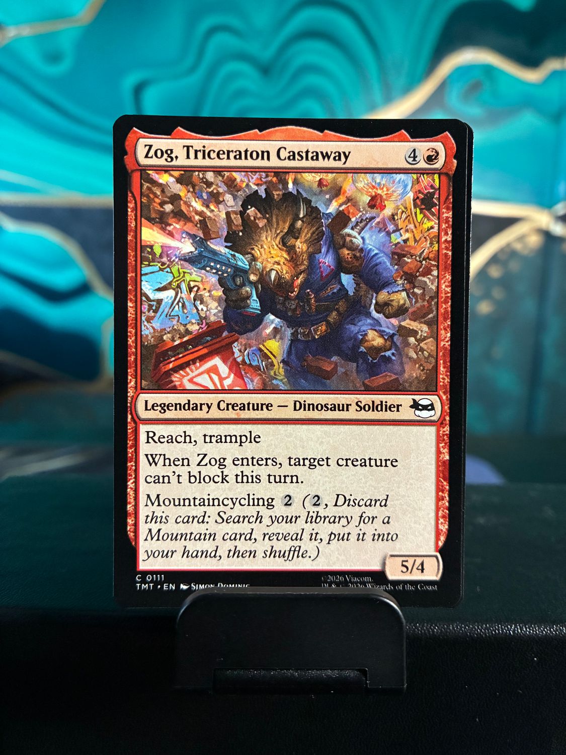 Zog, Triceraton Castaway  (TMT)