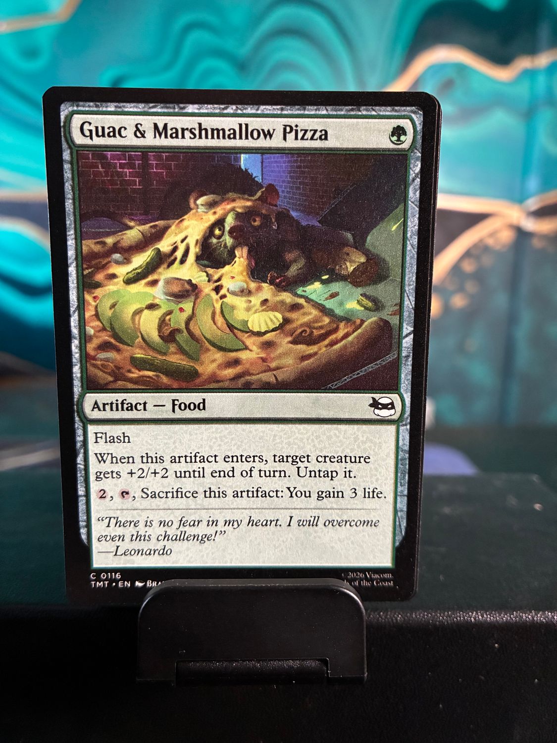 Guac &amp; Marshmallow Pizza  (TMT)