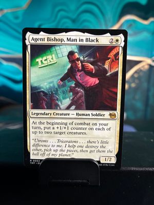 Agent Bishop, Man in Black  (TMT)