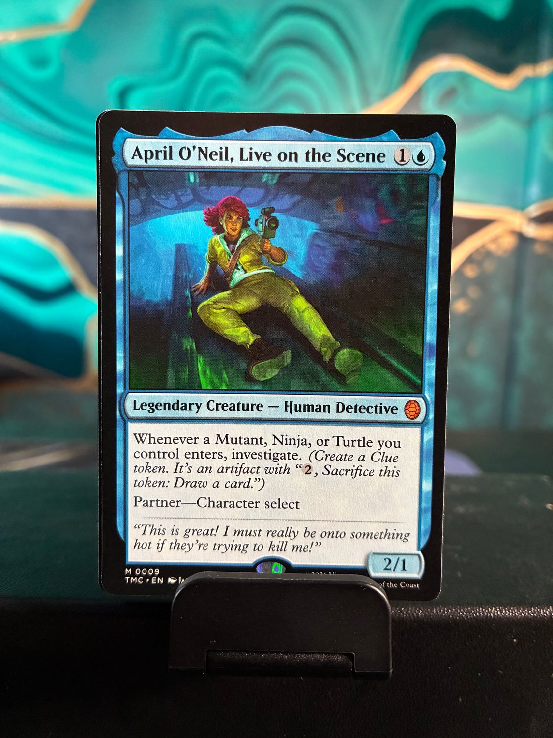 April O'Neil, Live on the Scene  (TMC)