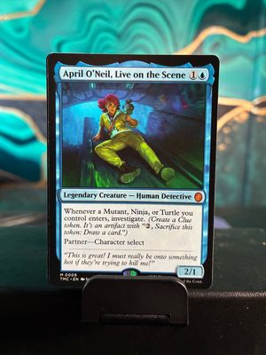 April O'Neil, Live on the Scene  (TMC)