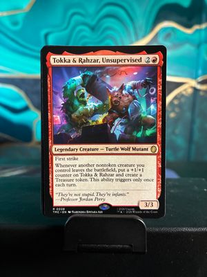 Tokka &amp; Rahzar, Unsupervised  (TMC)