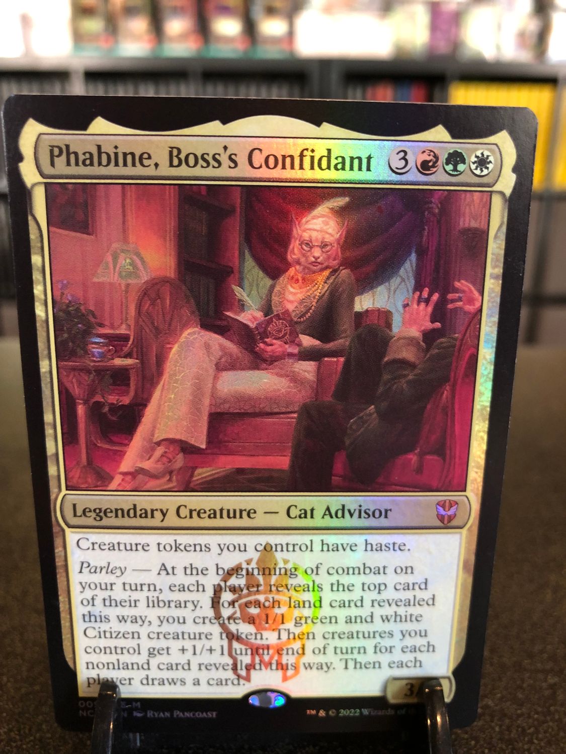 Phabine, Boss's Confidant (NCC)
