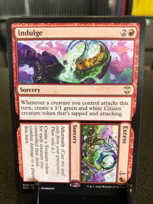 Indulge // Excess (NCC)