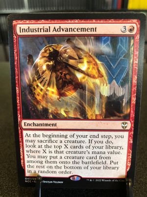 Industrial Advancement (NCC)
