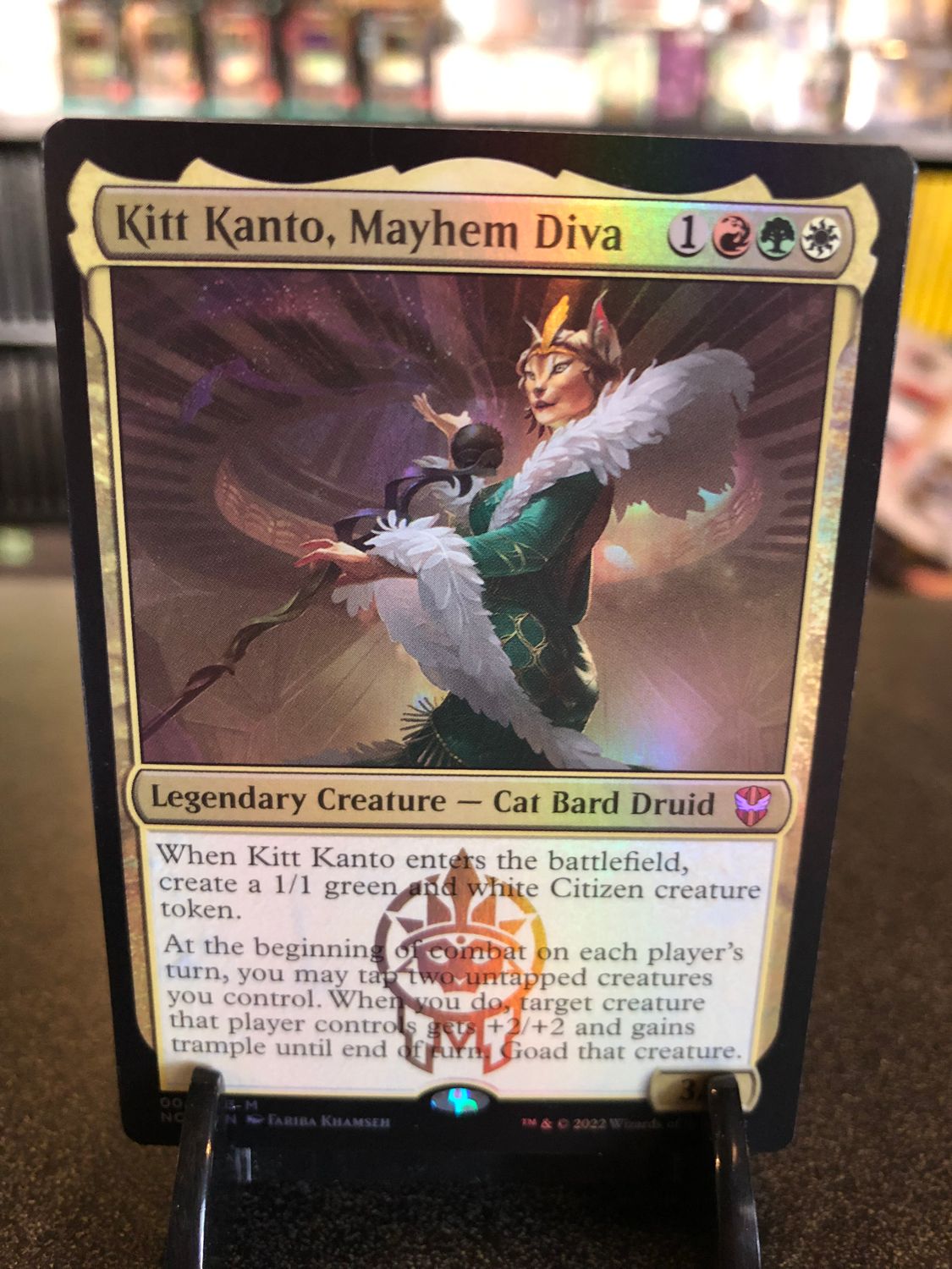 Kitt Kanto, Mayhem Diva (NCC)