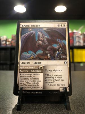 Crystal Dragon // Rob the Hoard  (CLB)