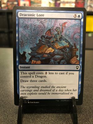 Draconic Lore  (CLB)