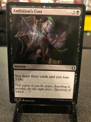 Ambition's Cost  (CLB)