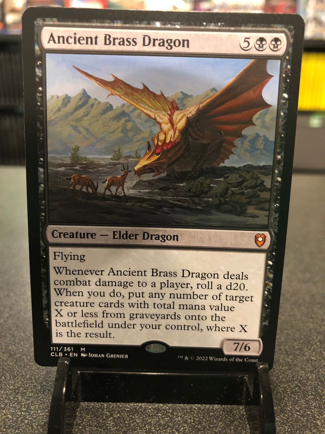 Ancient Brass Dragon  (CLB)