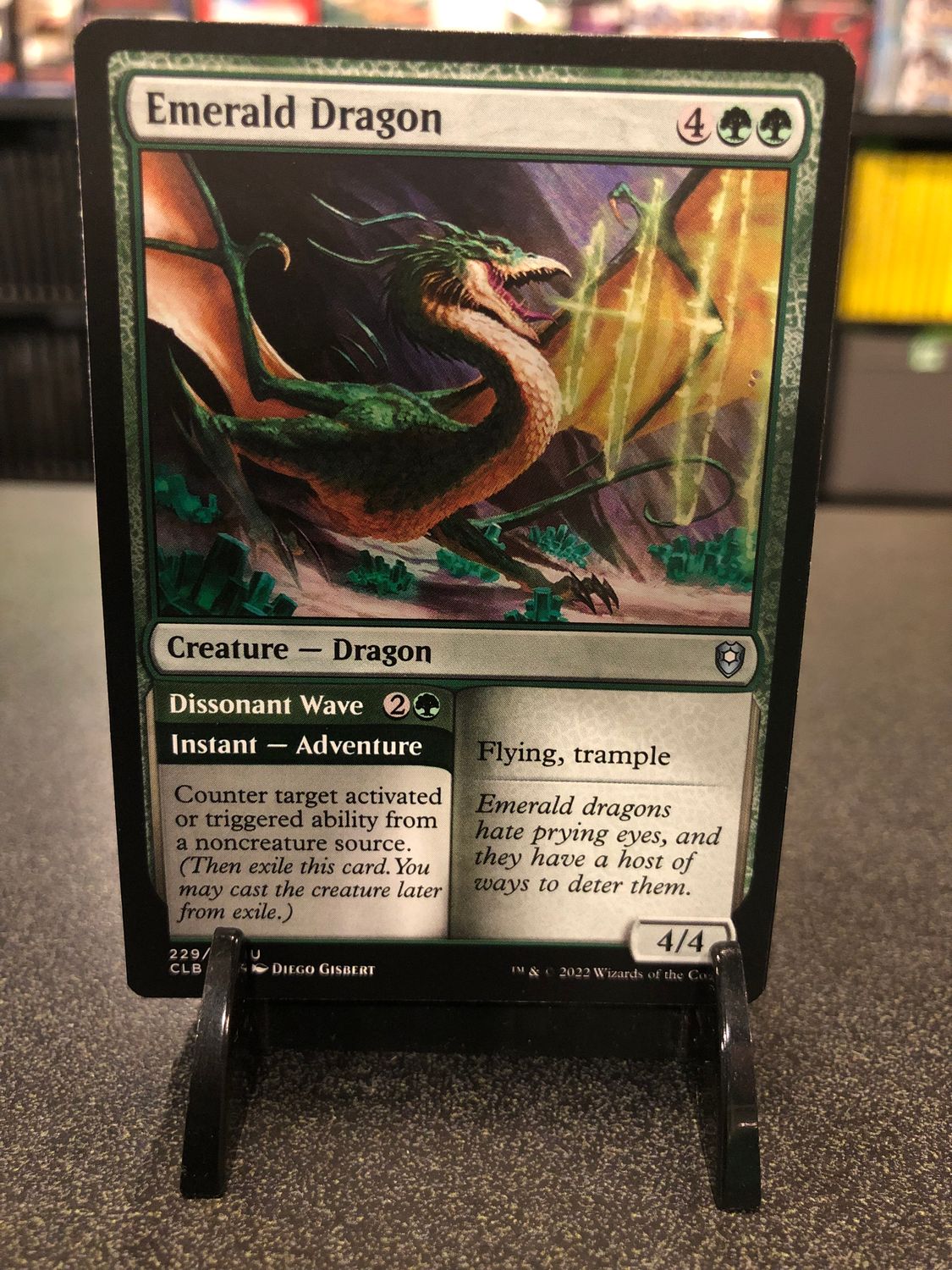 Emerald Dragon // Dissonant Wave  (CLB)