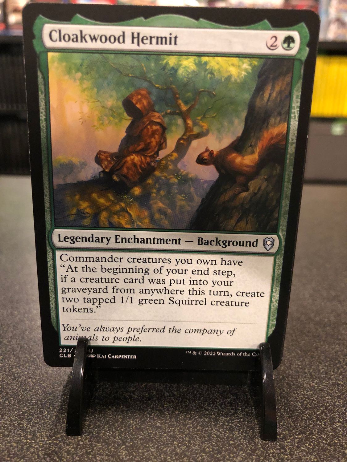 Cloakwood Hermit  (CLB)
