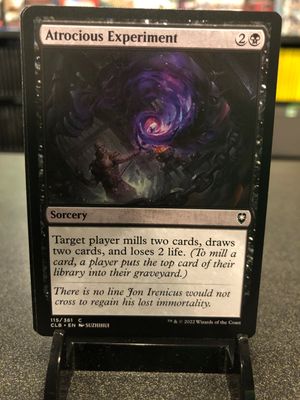 Atrocious Experiment  (CLB)