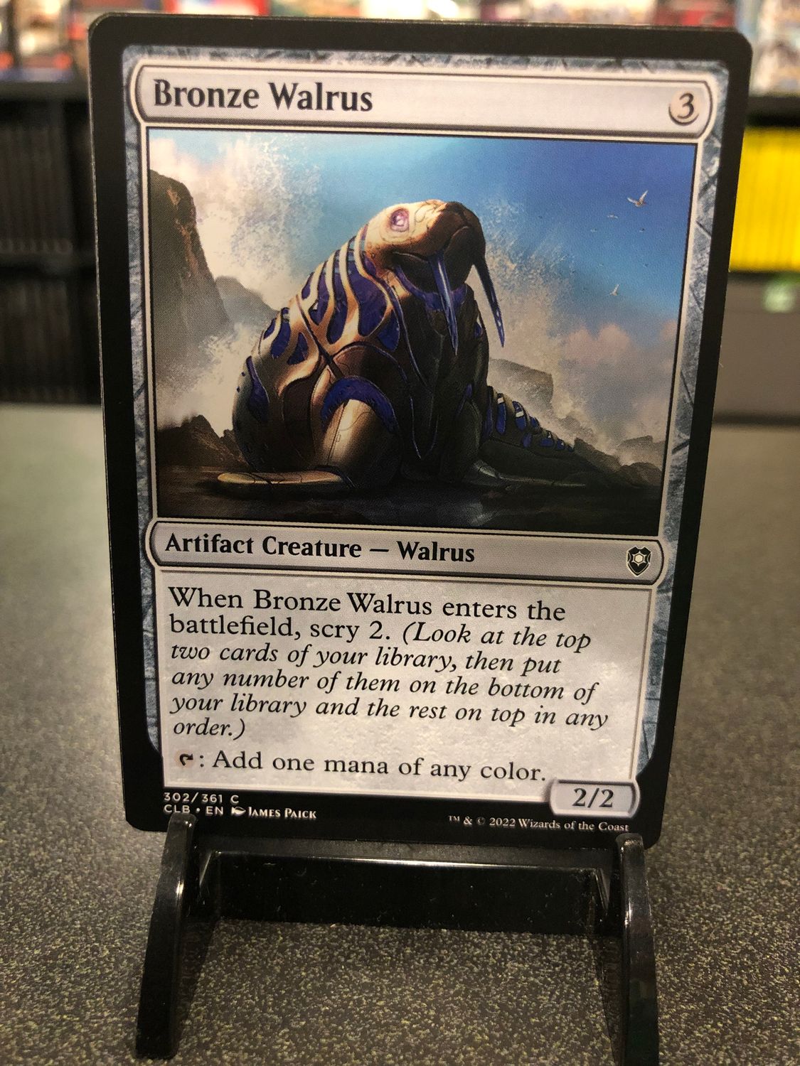 Bronze Walrus  (CLB)
