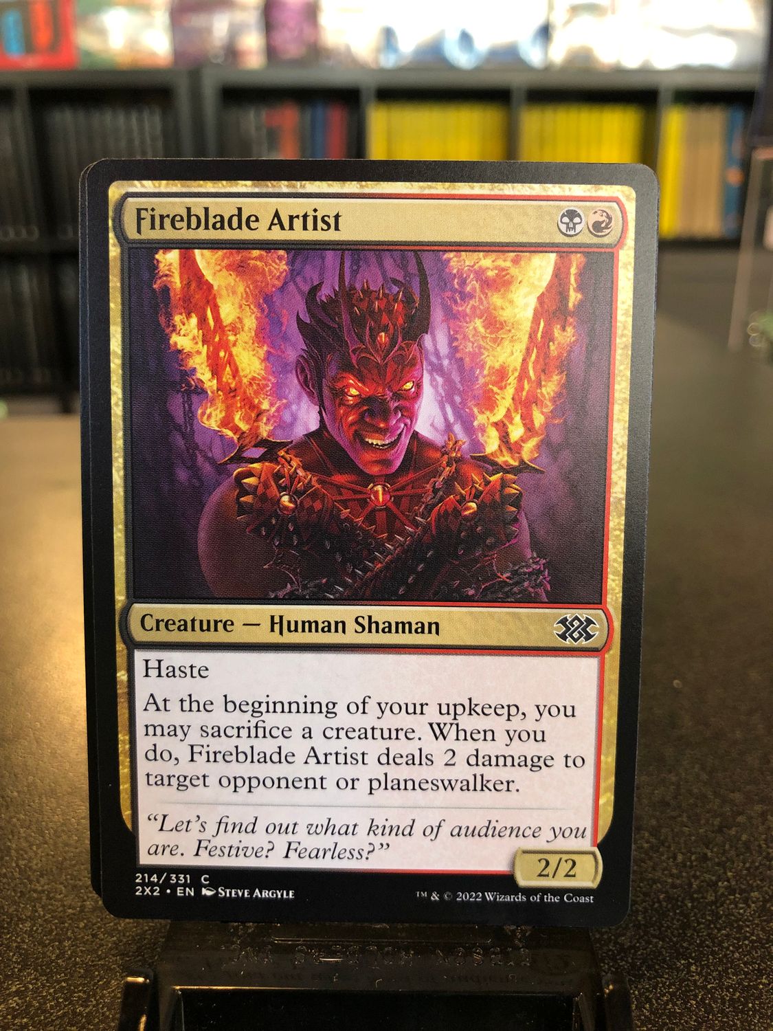 Fireblade Artist  (2X2)