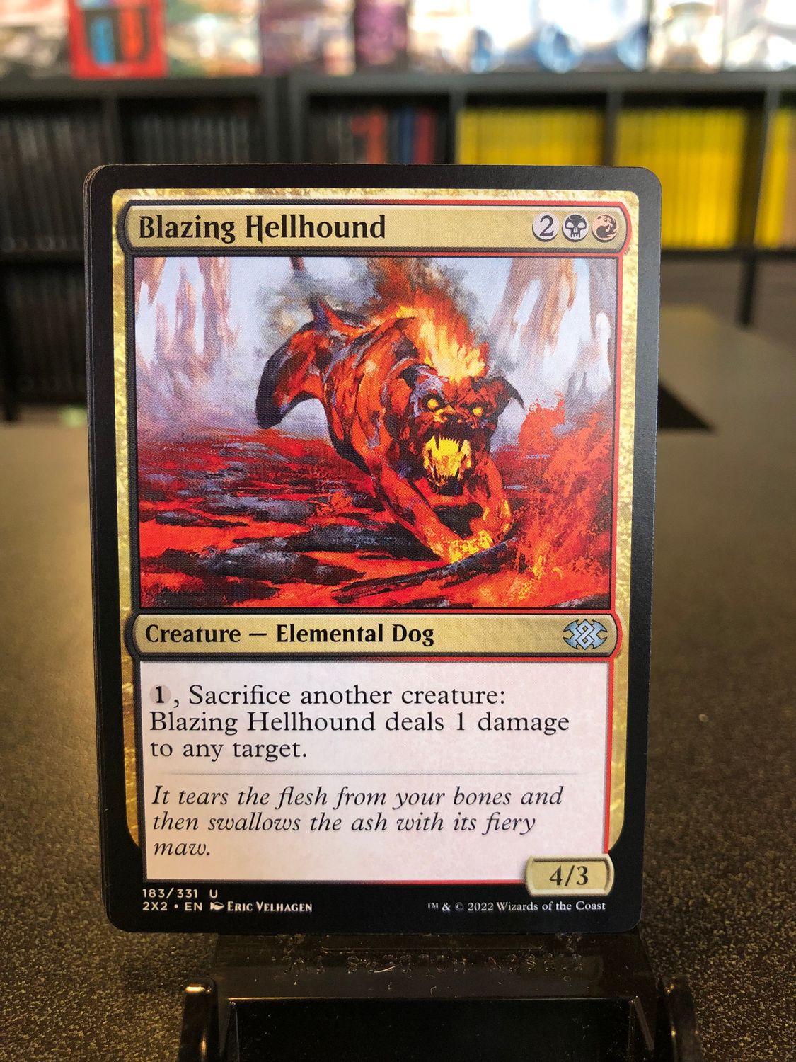 Blazing Hellhound  (2X2)