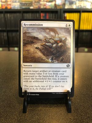 Recommission  (BRO)
