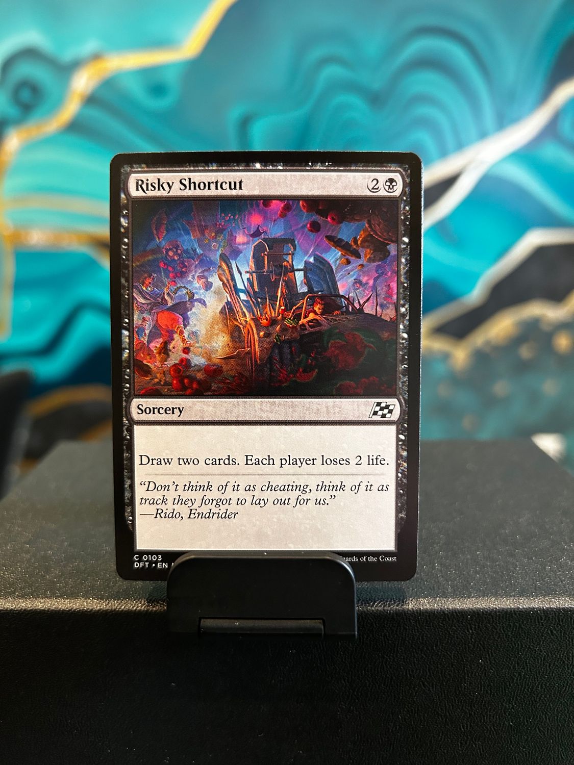 Risky Shortcut  (DFT)