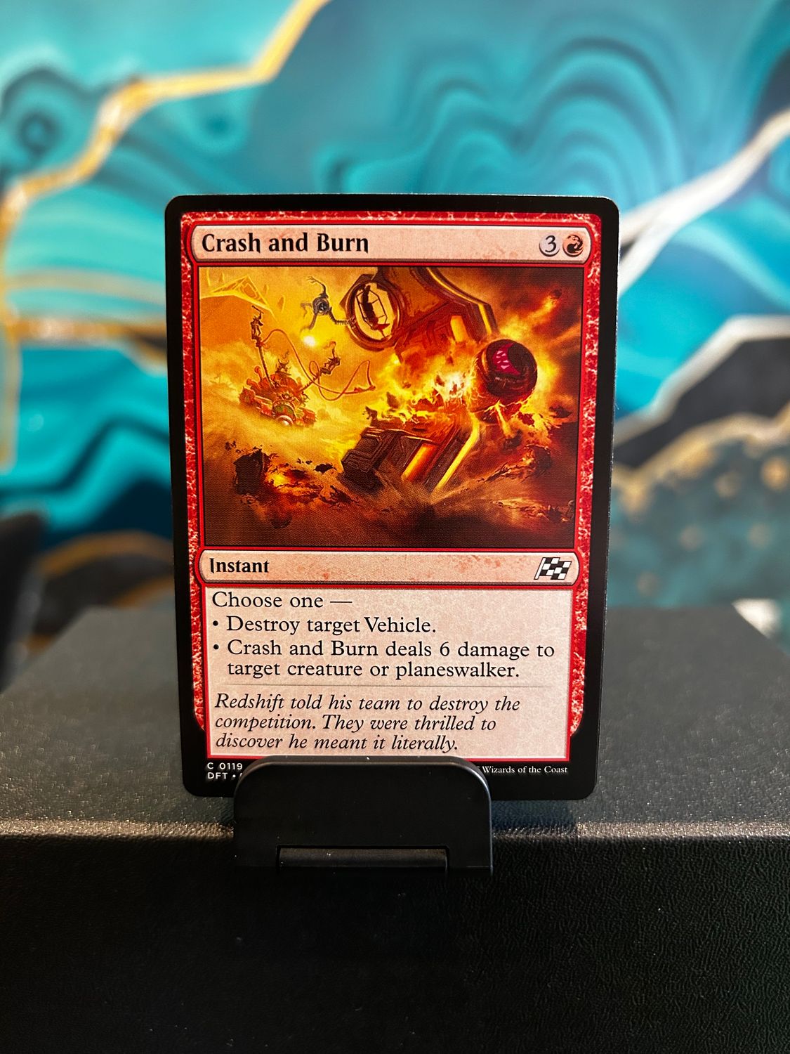 Crash and Burn  (DFT)