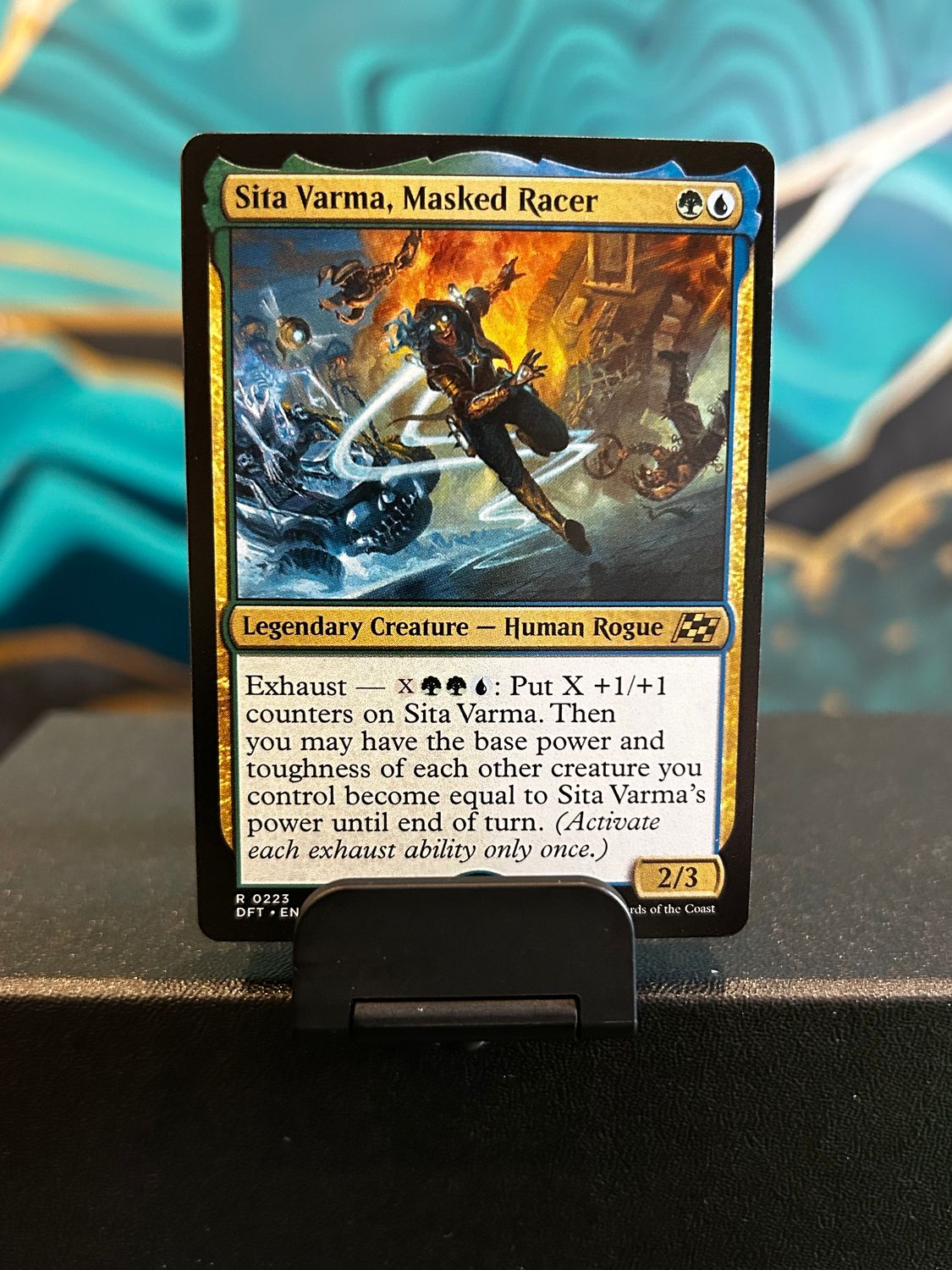 Sita Varma, Masked Racer  (DFT)