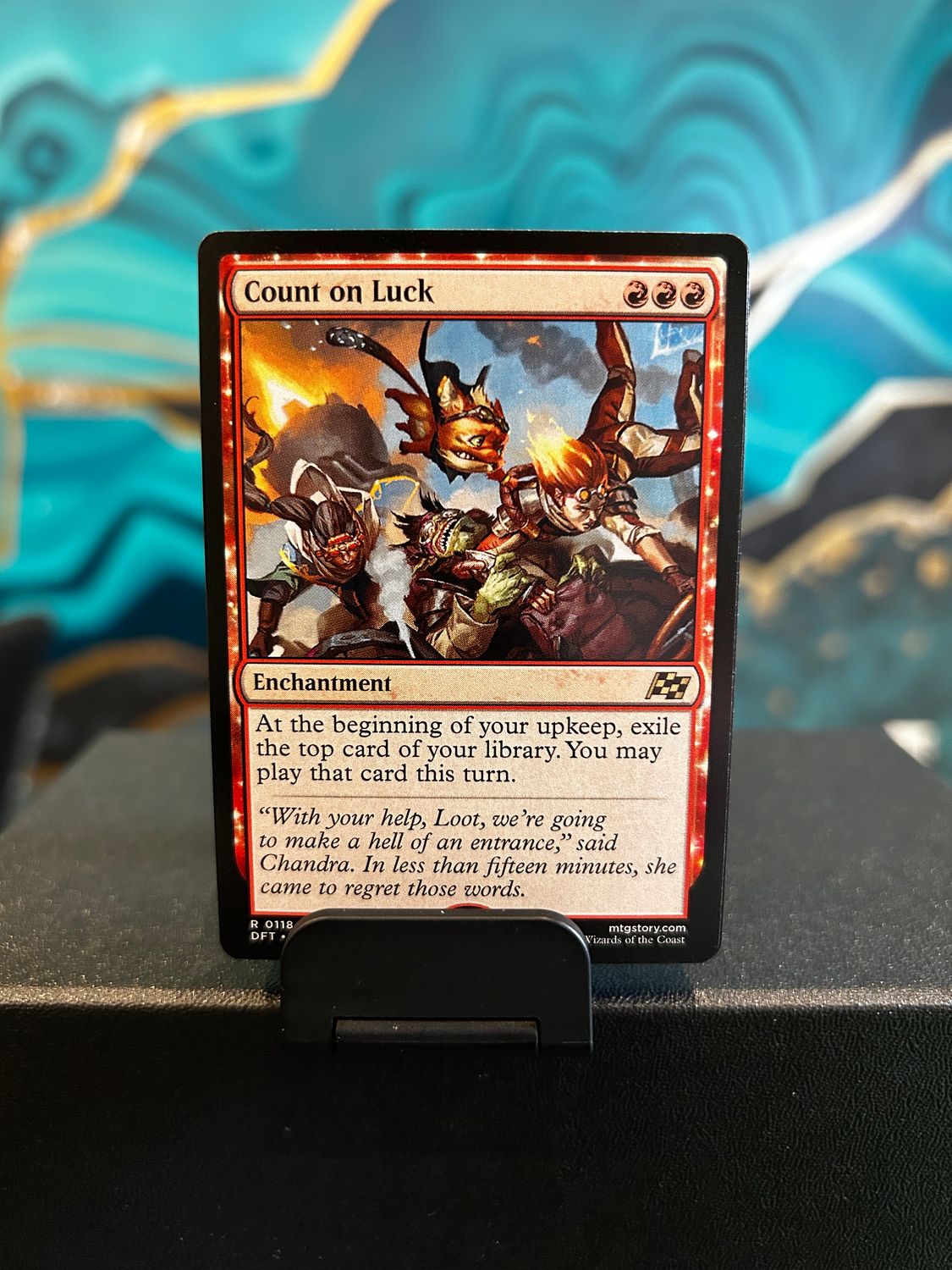 Count on Luck  (DFT)