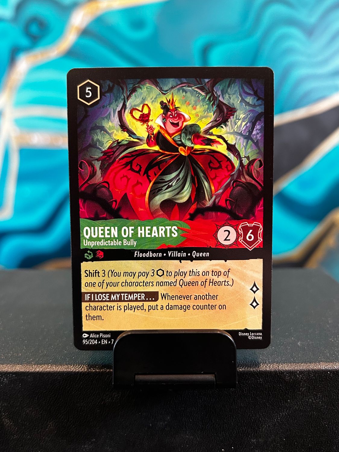 Queen of Hearts - Unpredictable Bully  95 (ARI)