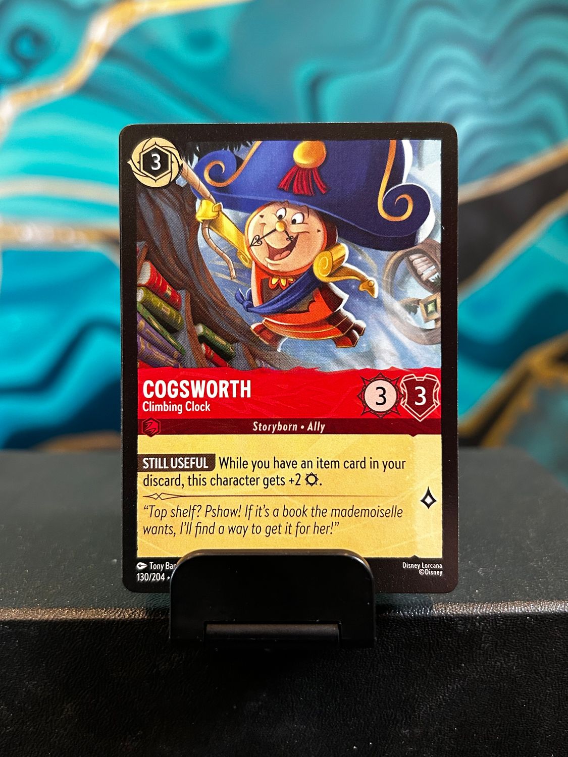 Cogsworth - Climbing Clock  130 (ARI)