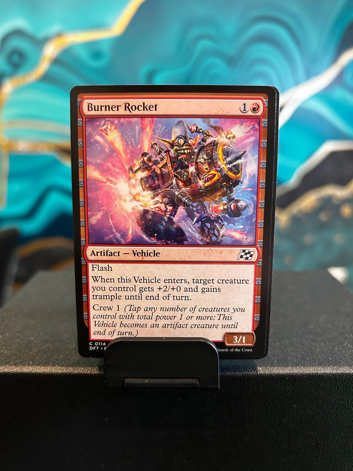 Burner Rocket  (DFT)