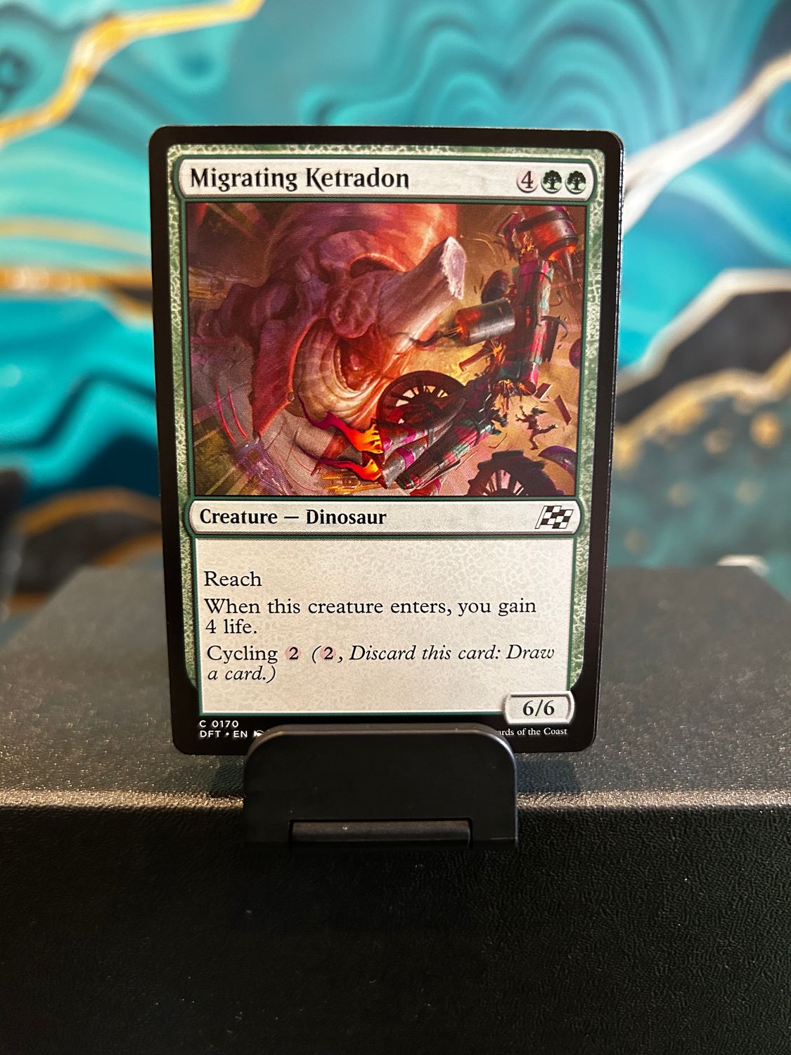 Migrating Ketradon  (DFT)
