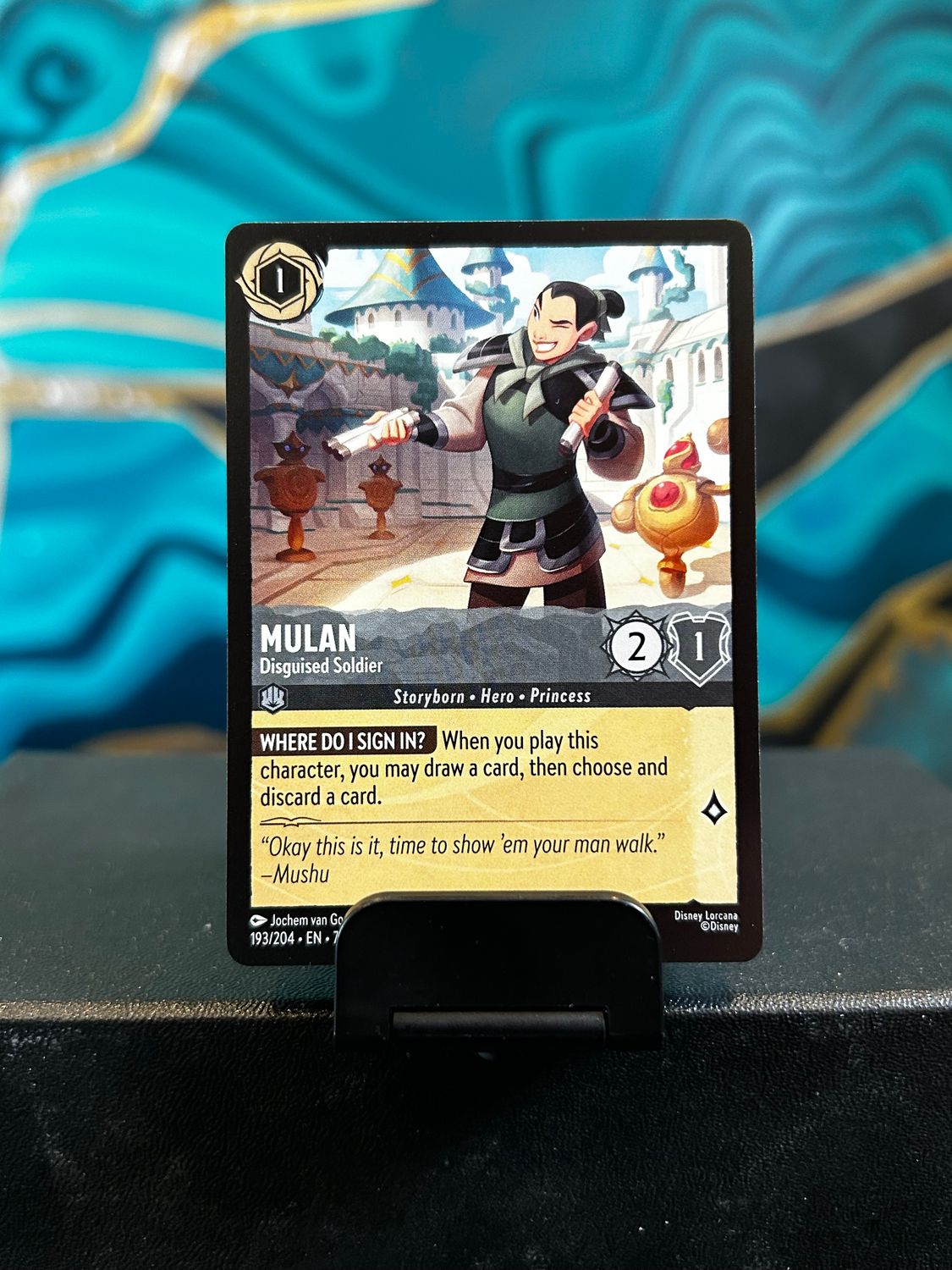 Mulan - Disguised Soldier  193 (ARI)