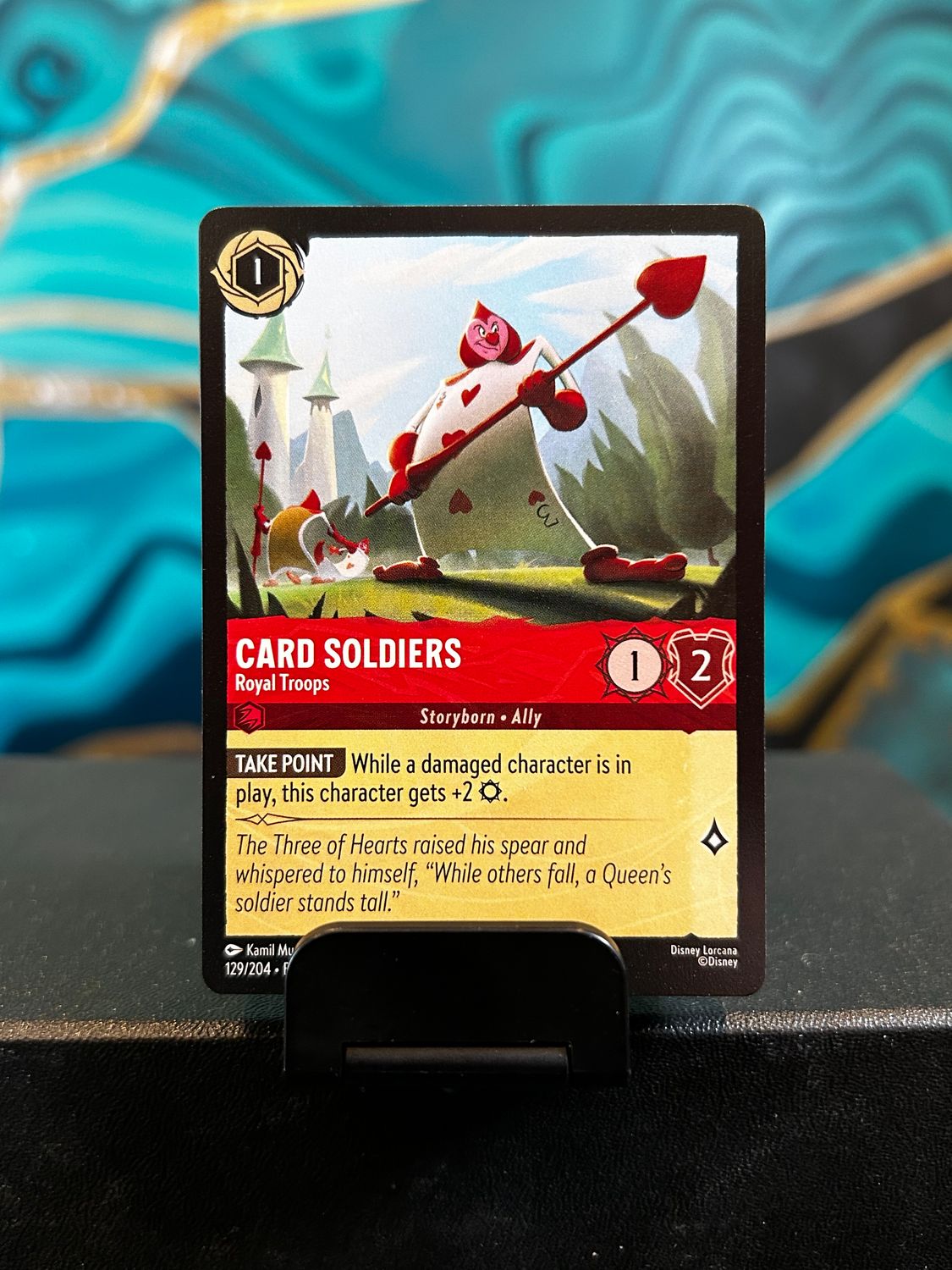 Card Soldiers - Royal Troops  129 (ARI)