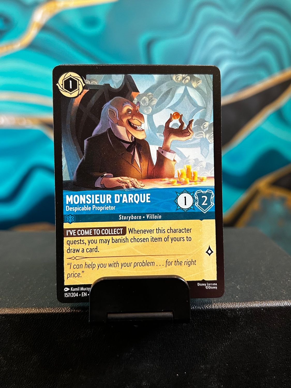Monsieur D'Arque - Despicable Proprietor  157 (ARI)