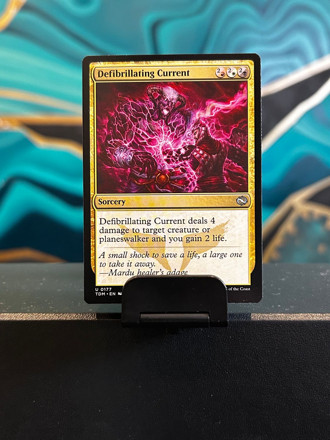 Defibrillating Current  (TDM)