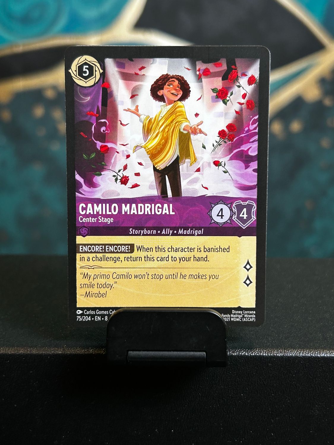 Camilo Madrigal - Center Stage  75/204 (ROJ)