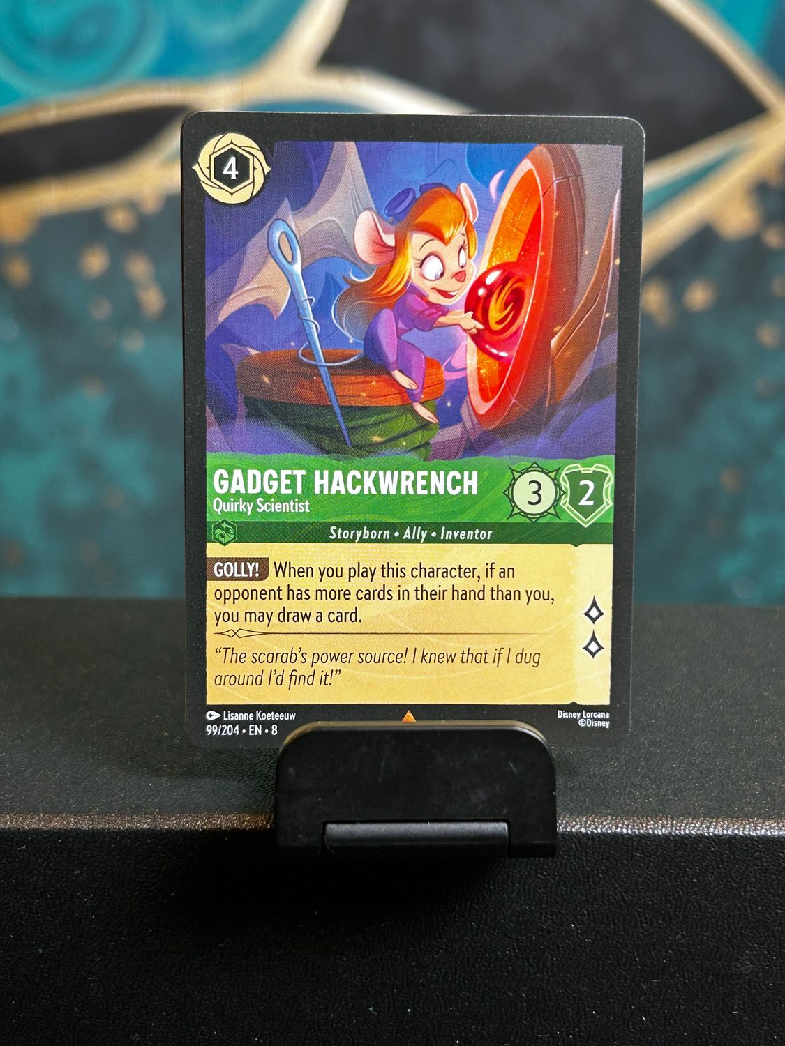 Gadget Hackwrench - Quirky Scientist  99/204 (ROJ)