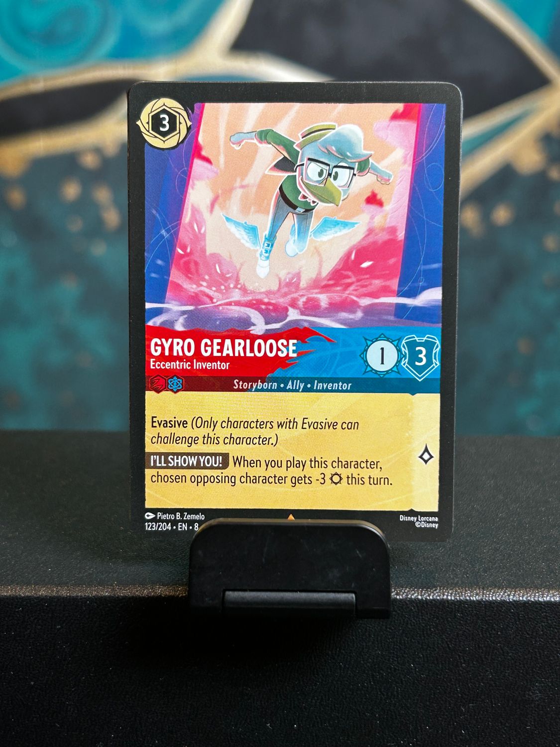Gyro Gearloose - Eccentric Inventor  123/204 (ROJ)