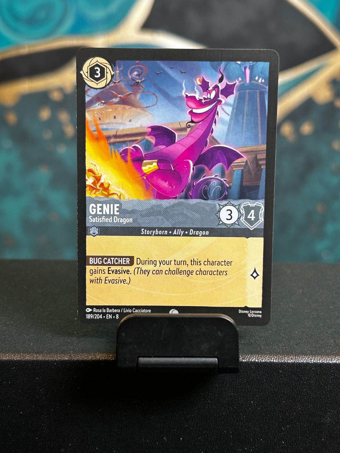 Genie - Satisfied Dragon  189/204 (ROJ)