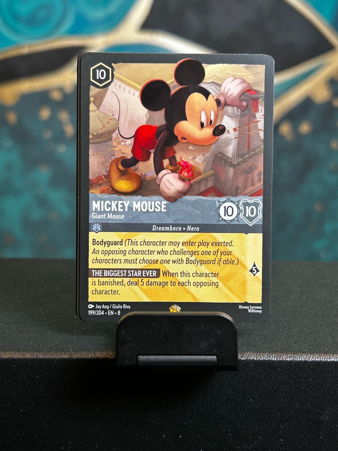 Mickey Mouse - Giant Mouse  199/204 (ROJ)