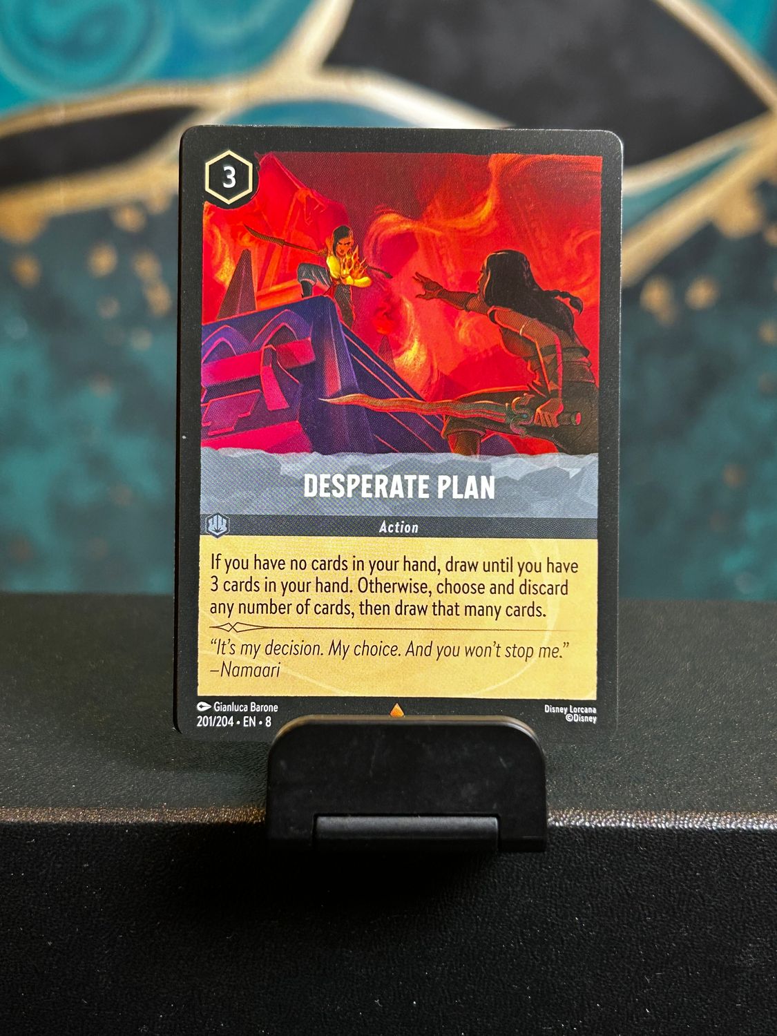 Desperate Plan  201/204 (ROJ)
