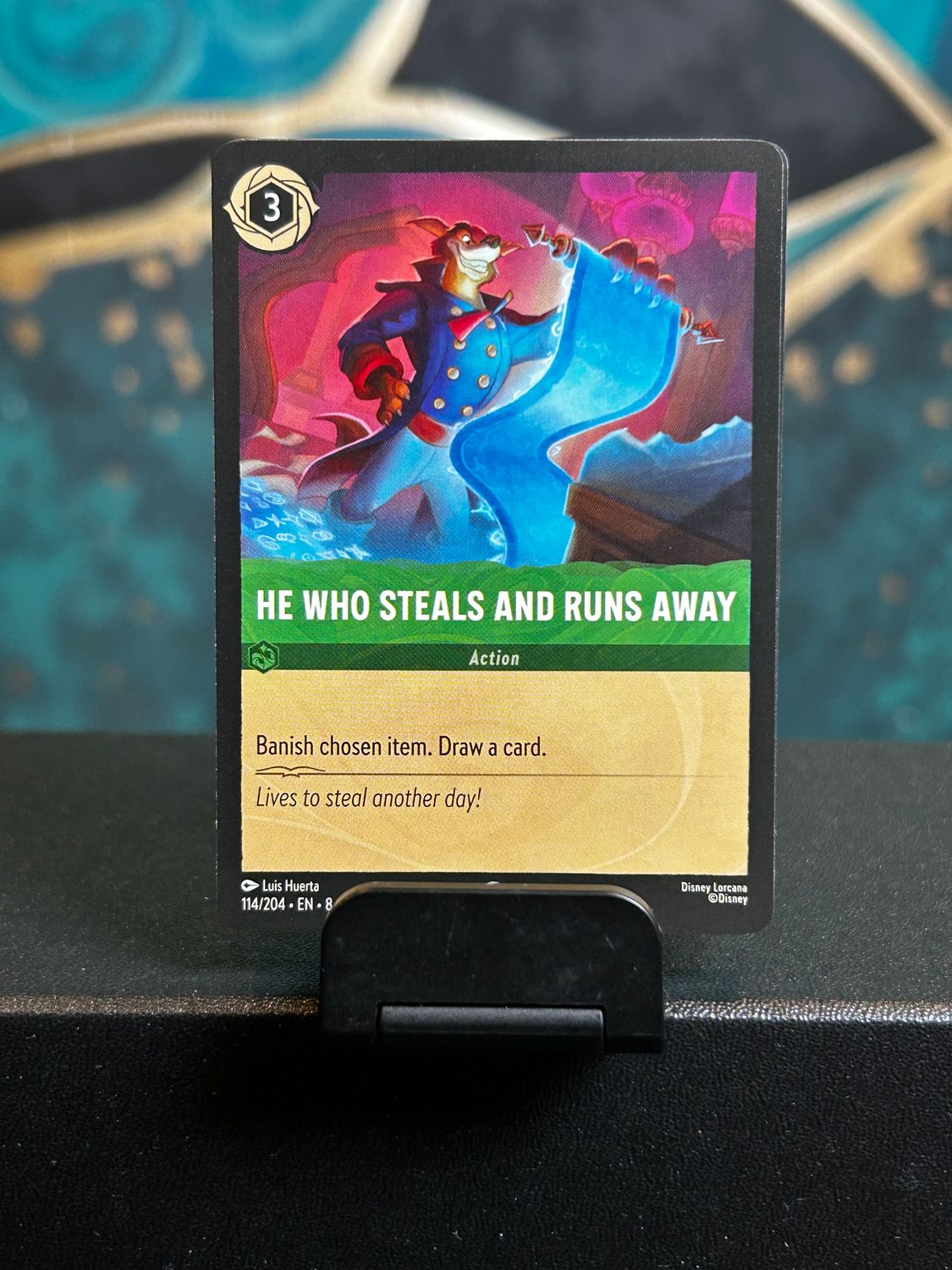 He Who Steals and Runs Away  114/204 (ROJ)