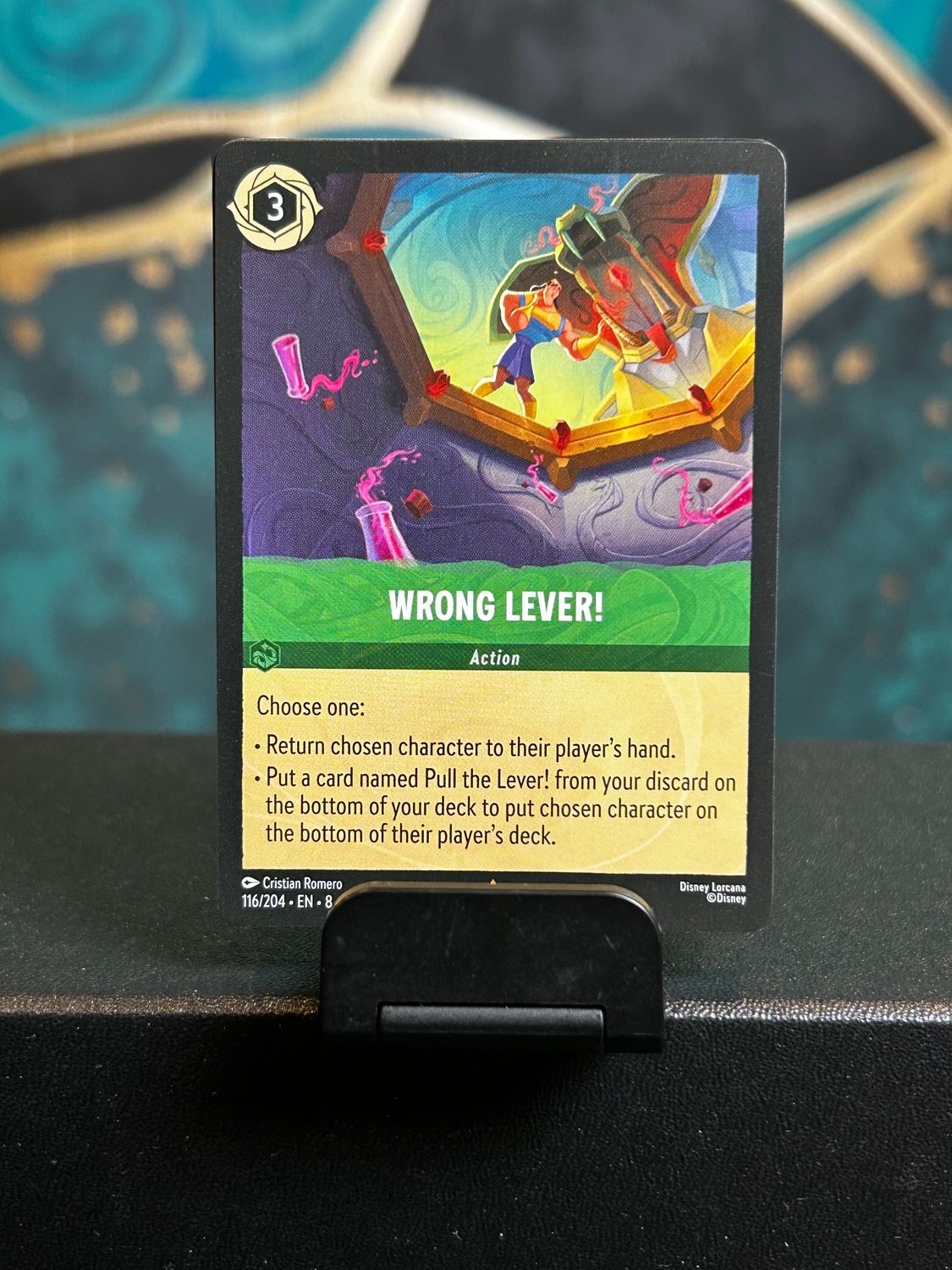 Wrong Lever!  116/204 (ROJ)